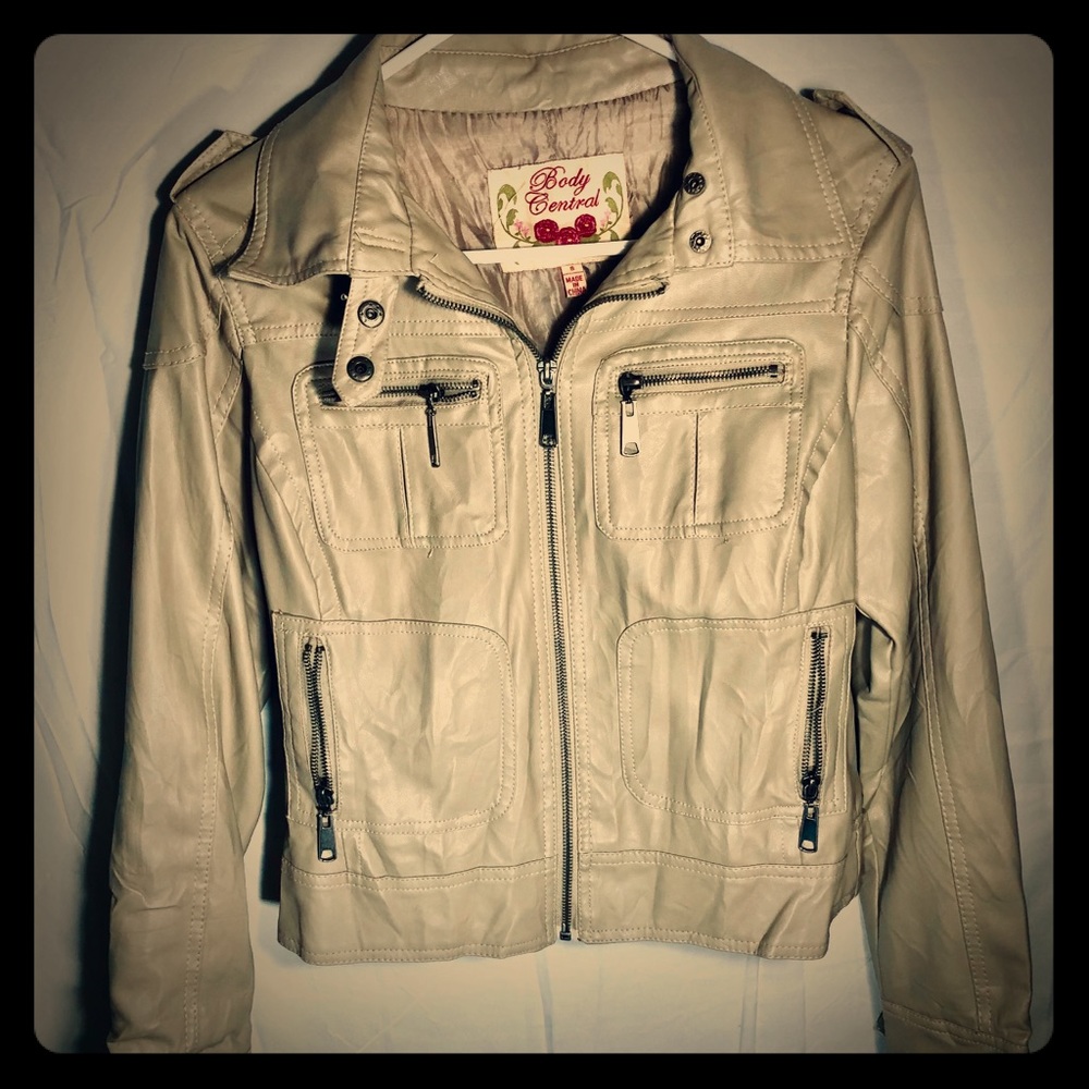Womens Faux leather Jacket